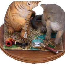 Load image into Gallery viewer, Purrlock Holmes by Lisa Parker 10.5cm
