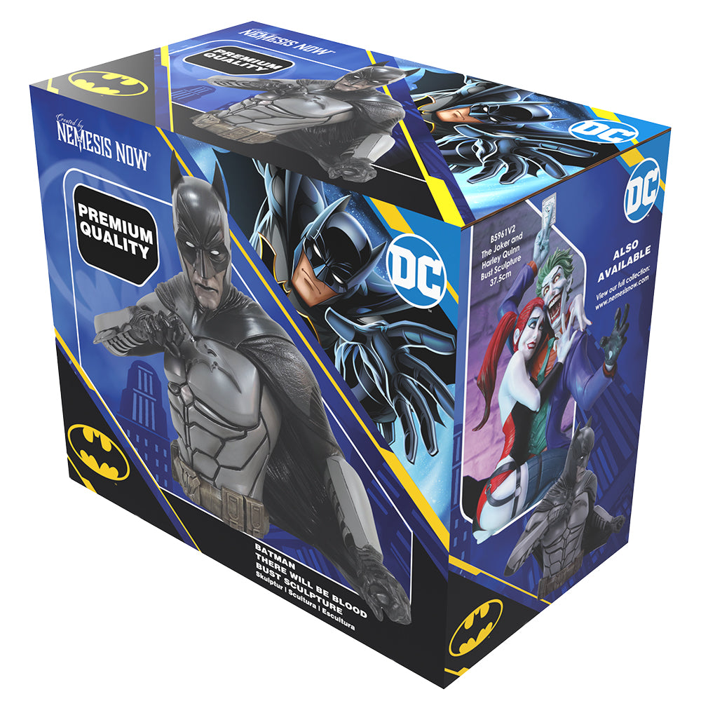 Dark Knight collectible bust 30cm packaging box with logo