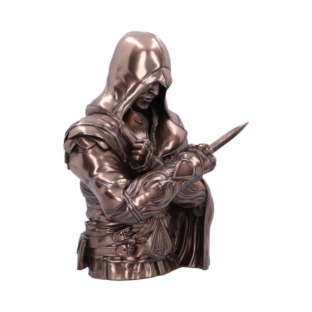 Official Assassin's Creed Ezio Auditore bronze bust box