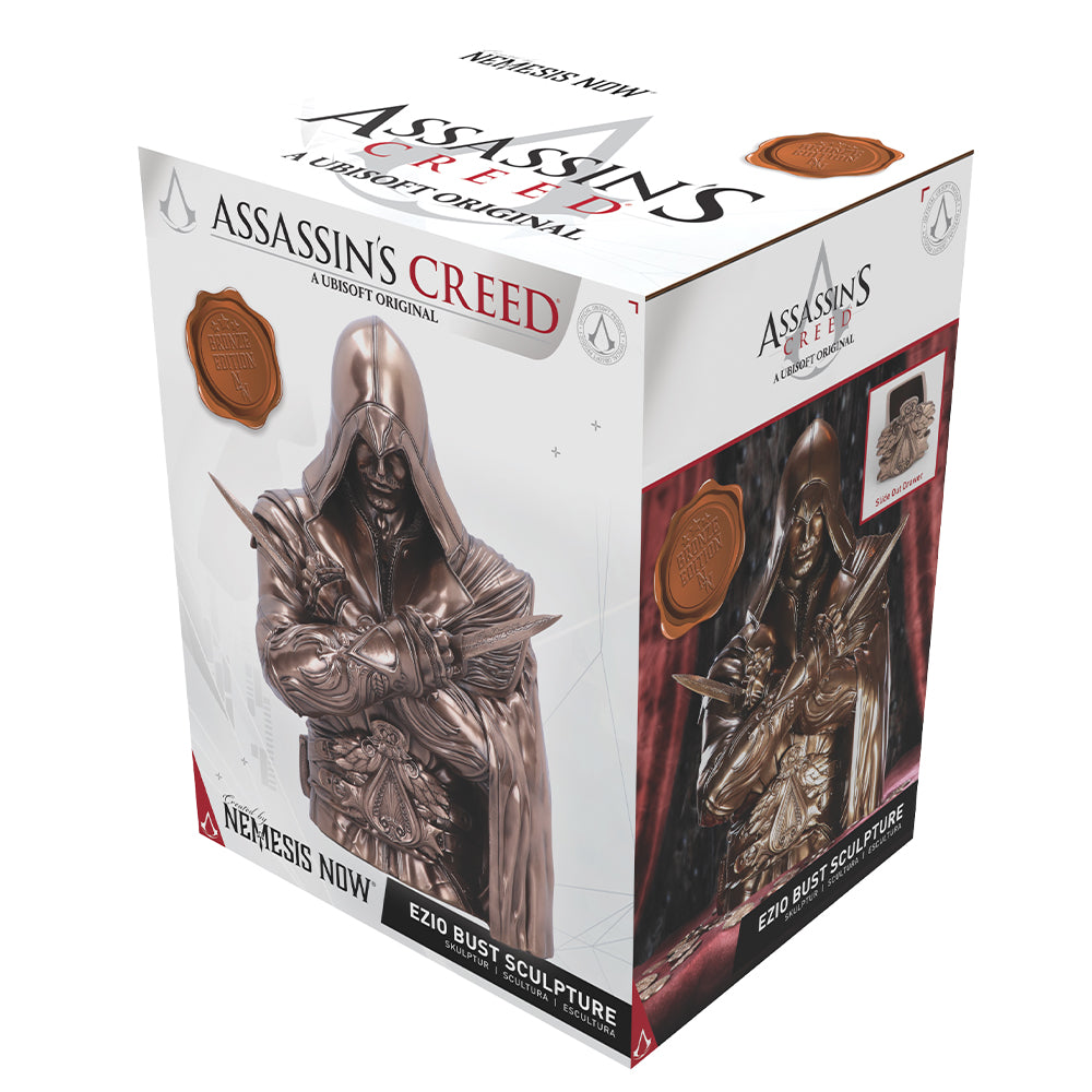 Assassin's Creed Ezio Bust Box Bronze packaging