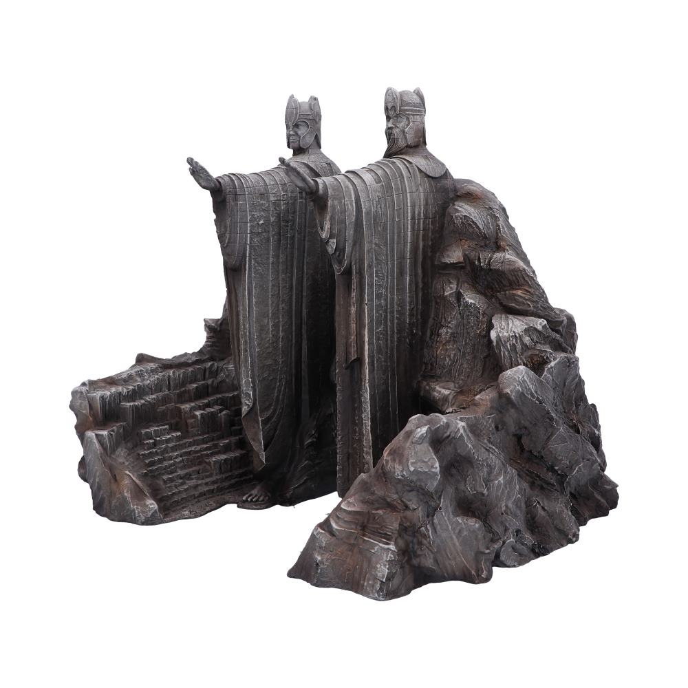 Side view of Gates of Argonath collectible display