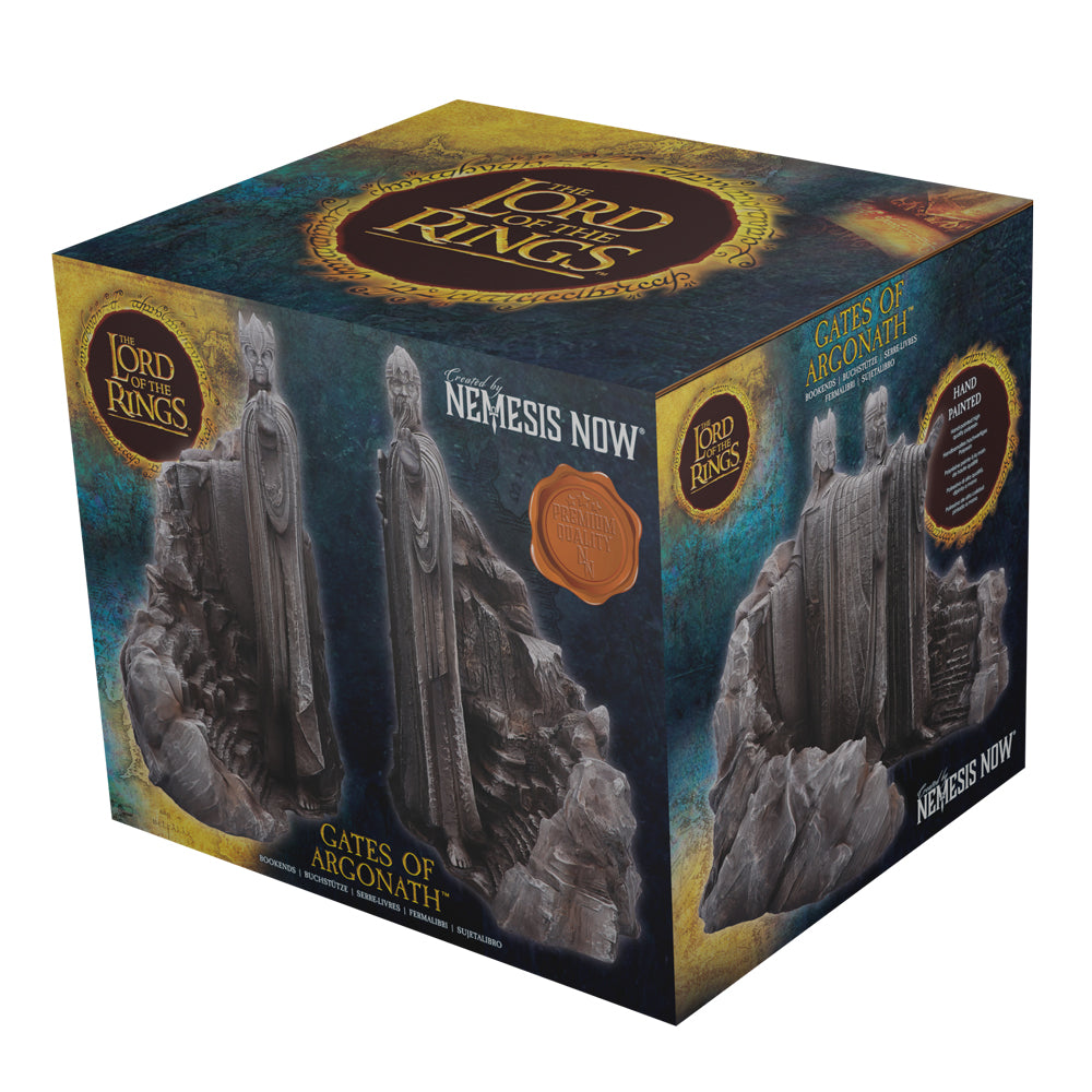 Gates of Argonath bookends packaging box