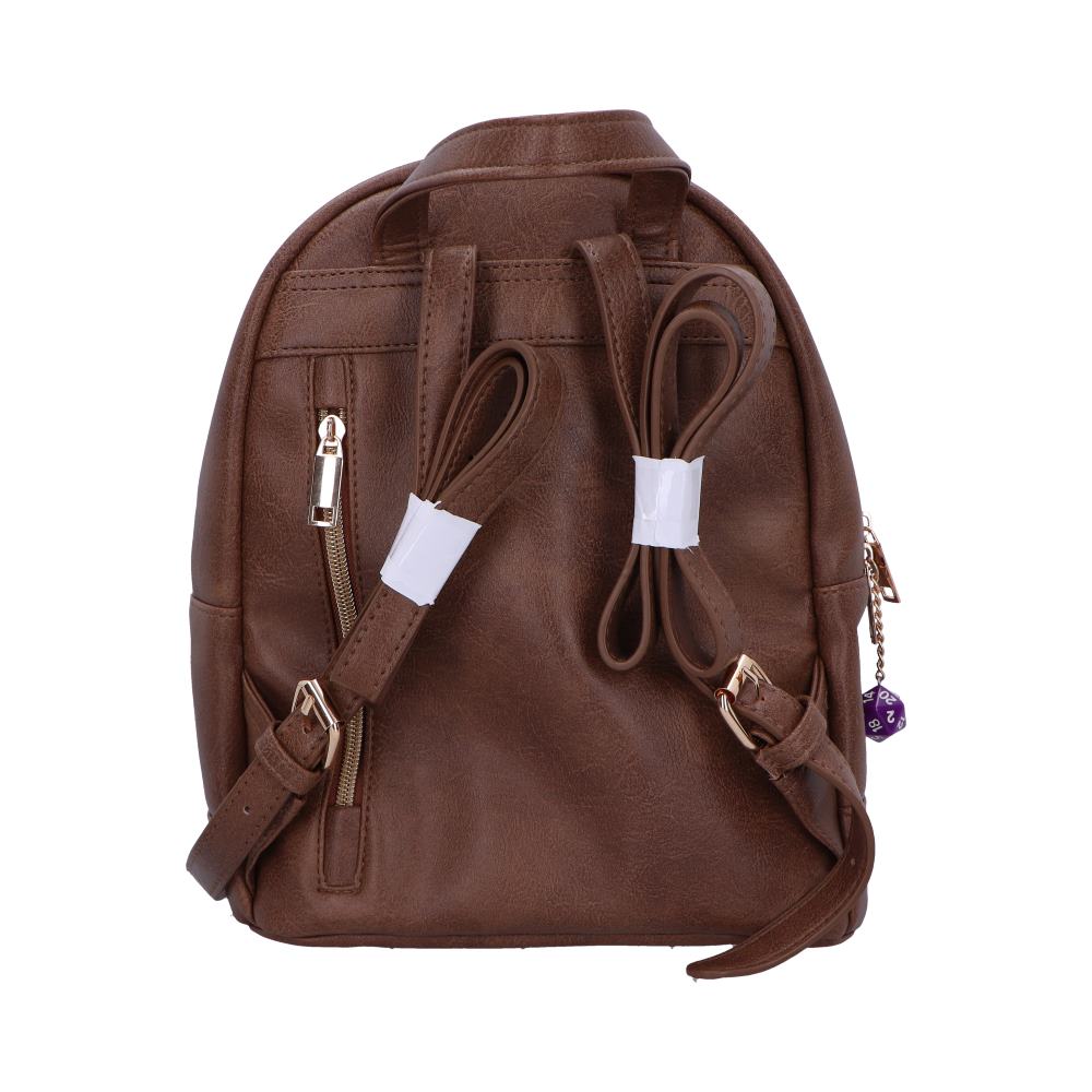 Back view of Dungeons & Dragons Mimic Backpack