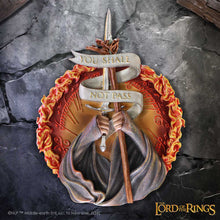 Load image into Gallery viewer, Pre-Order Lord of the Rings You Shall Not Pass Wall Plaque
