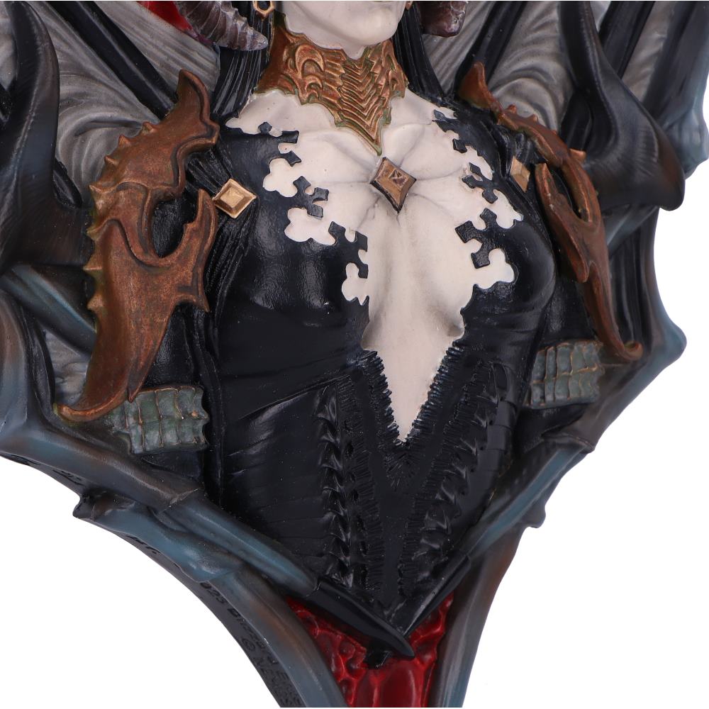 Front view of Diablo IV Lilith Wall Plaque