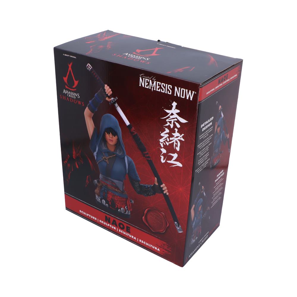 Official Assassin's Creed Naoe Bust packaging