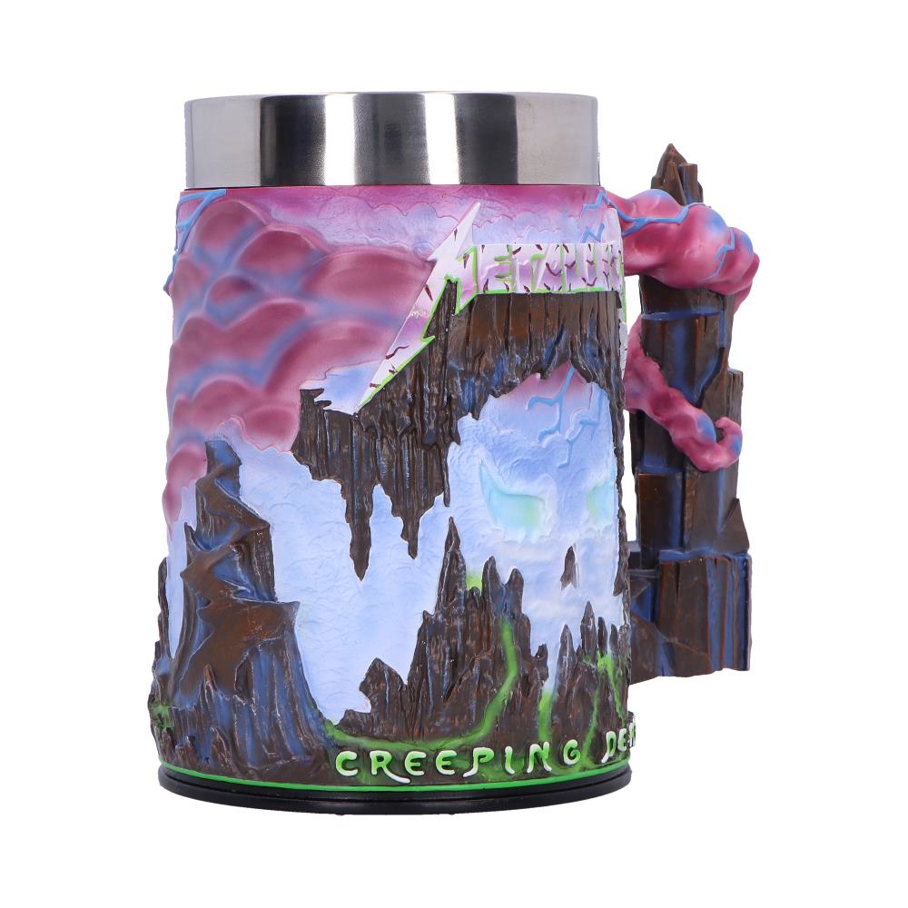 Official Metallica Creeping Death collectible tankard