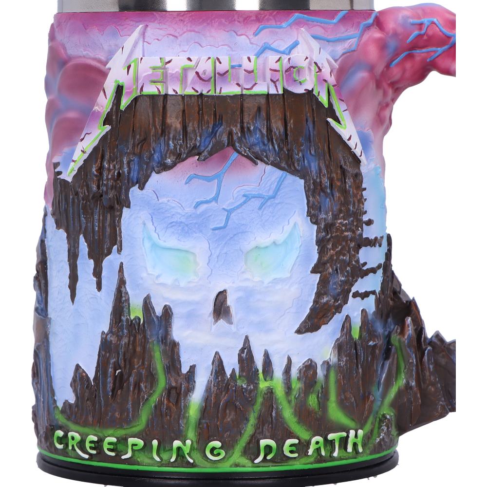 Ride the Lightning Creeping Death tankard
