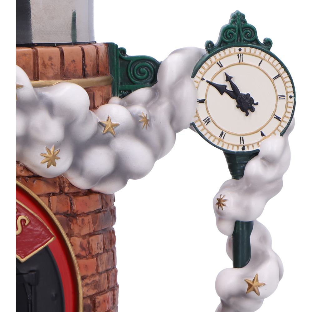Hogwarts Express tankard with decorative clock with cloud and star design handle