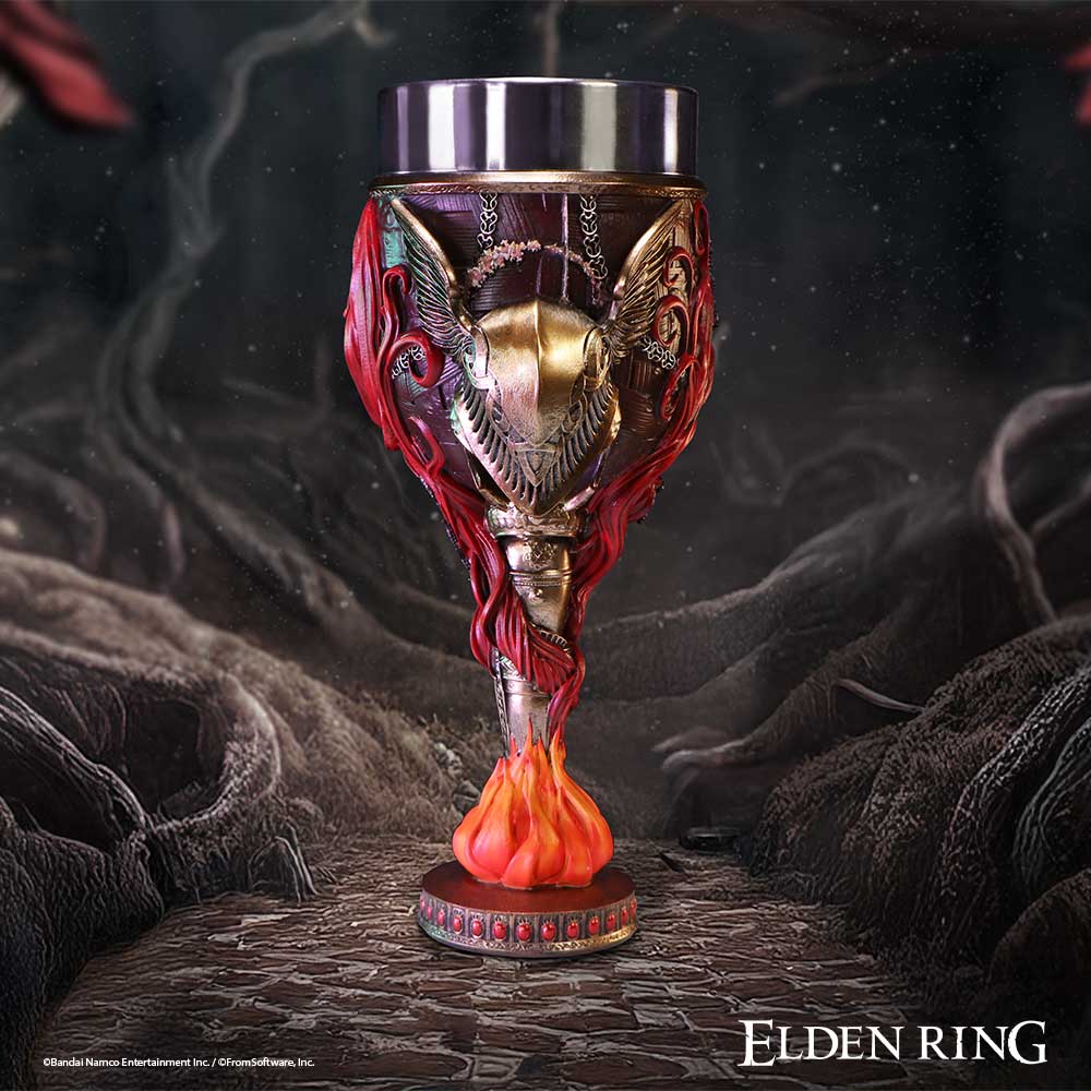 Hand-painted Elden Ring collectible goblet