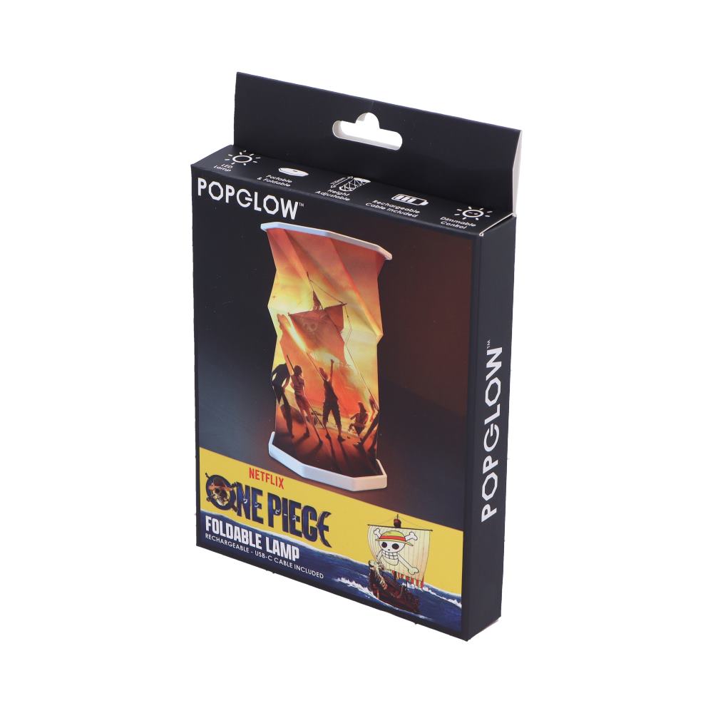 One Piece Straw Hat Crew Foldable Lamp packaging box