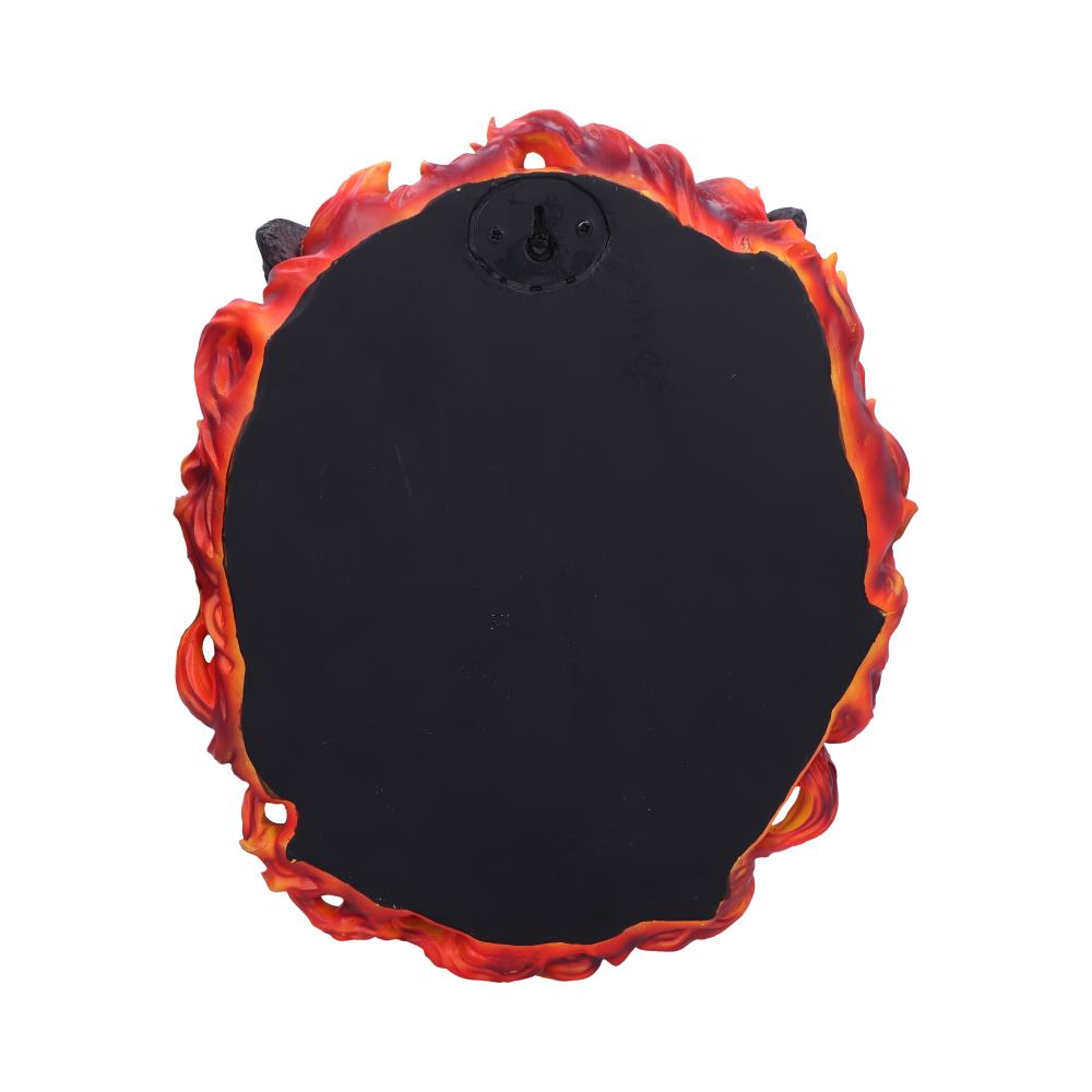 Back view of Diablo® IV Mephisto Wall Plaque