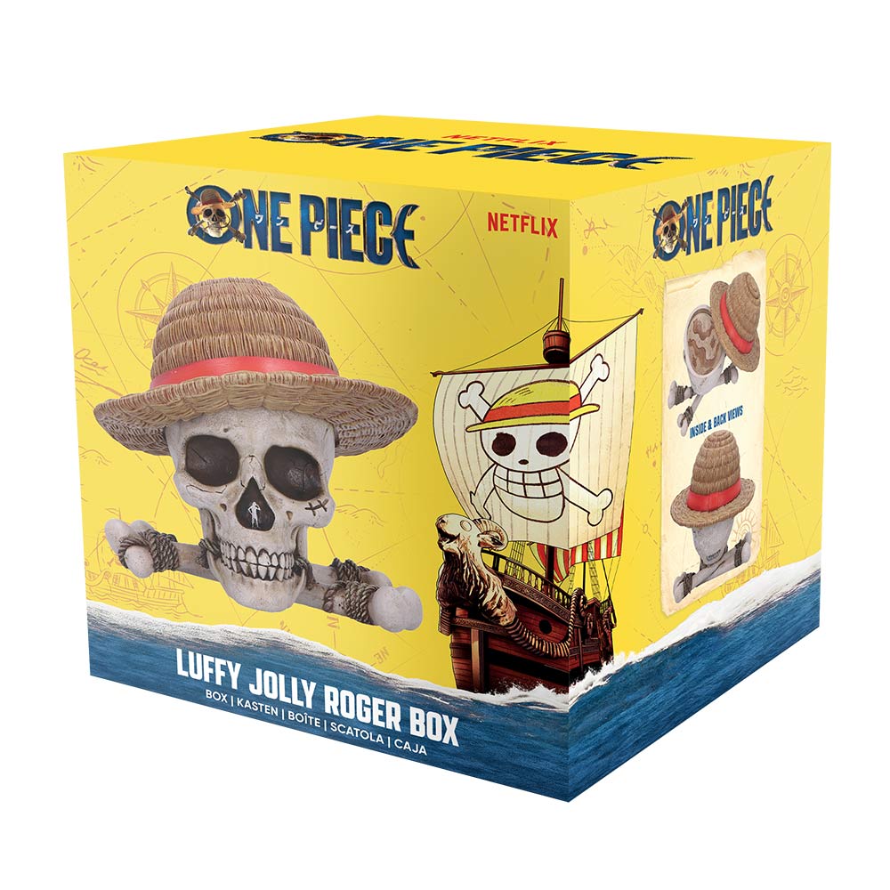 One Piece Luffy Jolly Roger Box 26.5cm