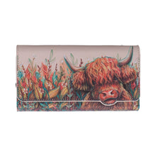 Load image into Gallery viewer, Highland Cow Embossed Purse 10cm
