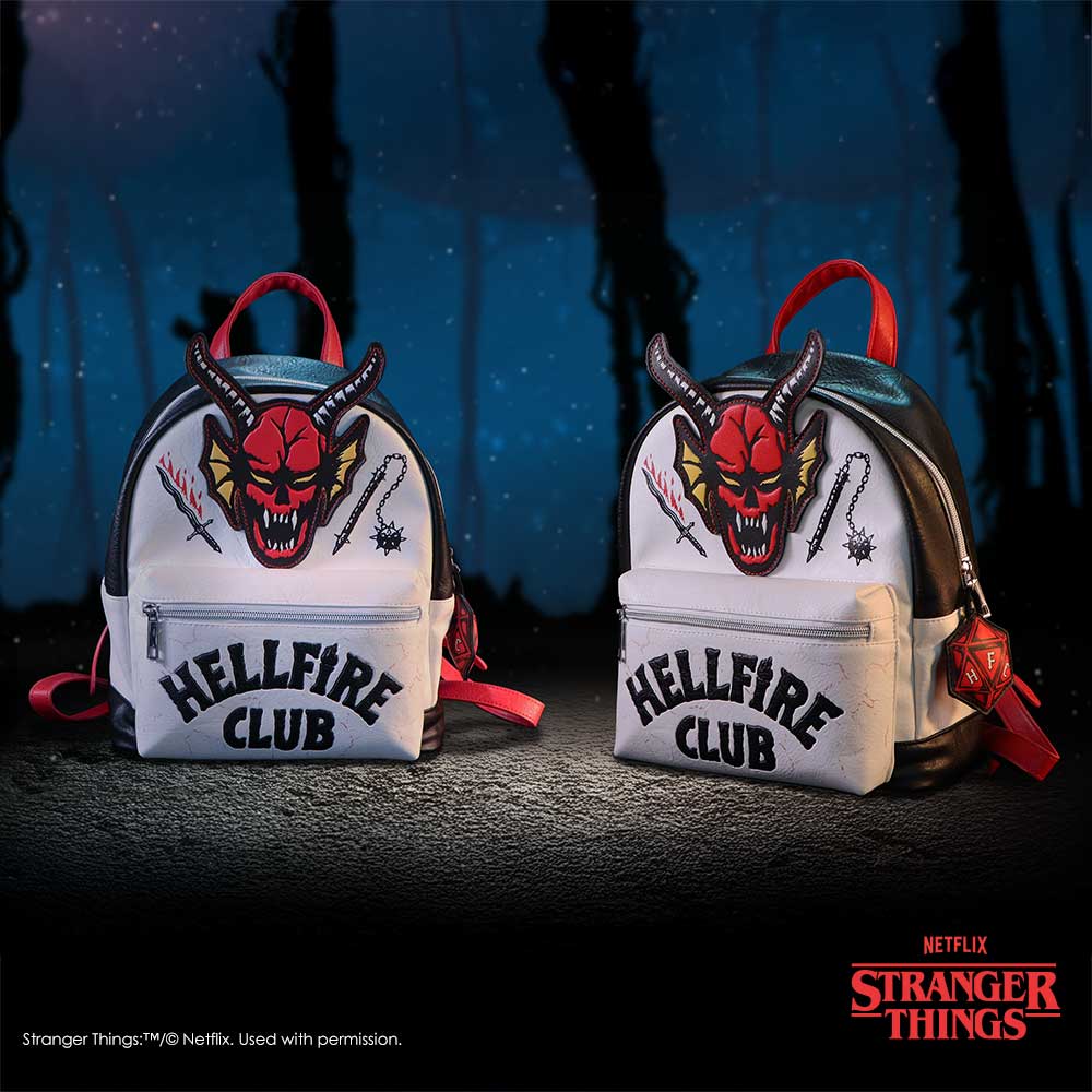 Hellfire Club school backpack with logo