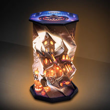 Load image into Gallery viewer, Pumpkin Manor Foldable Lamp 21cm
