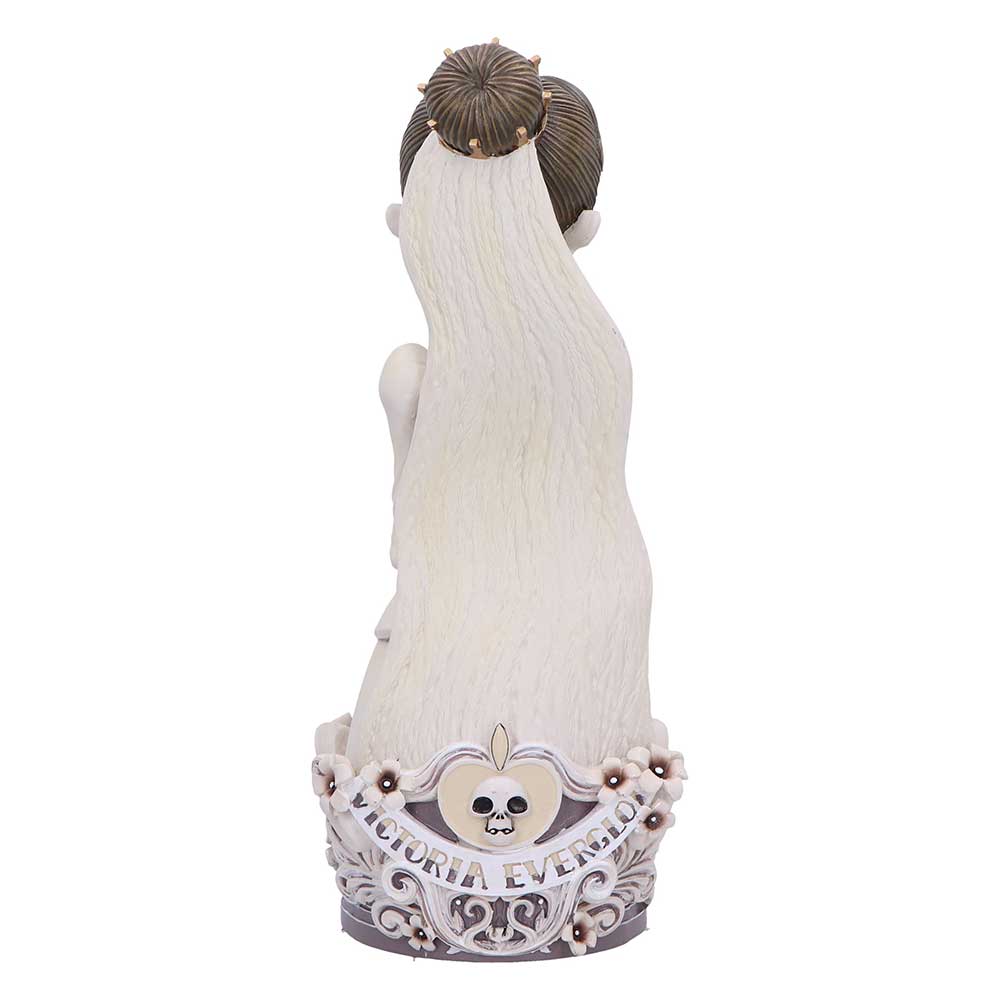 Decorative figurine with a skull design