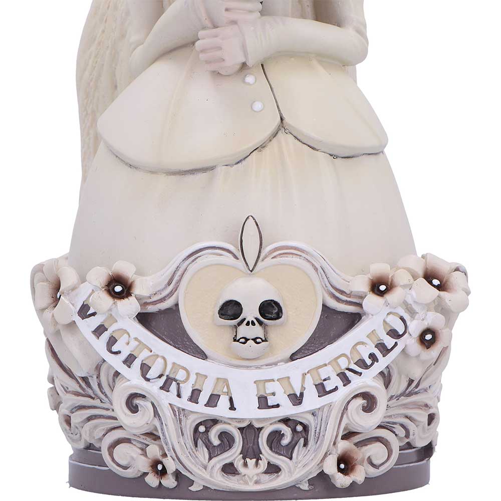 Decorative item with skull design and 'Victoria Everglades' text