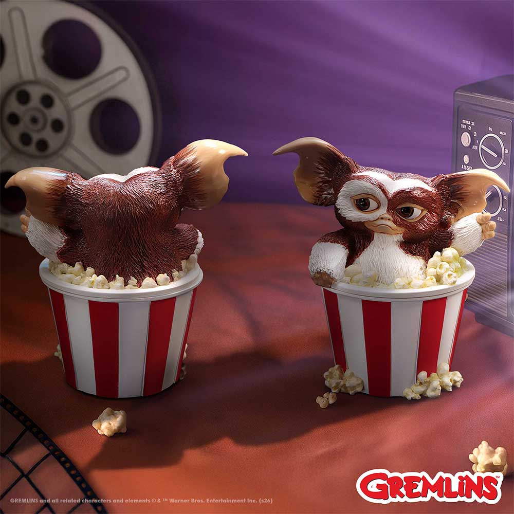 Gremlins Gizmo Feast Box front and back view collectible