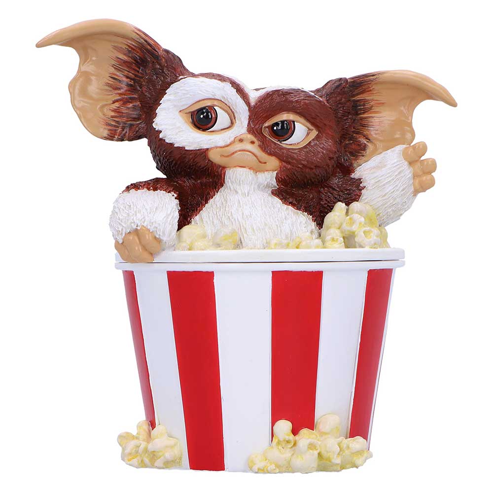 Gremlins Gizmo Feast Box collectible featuring Gizmo with food accessories