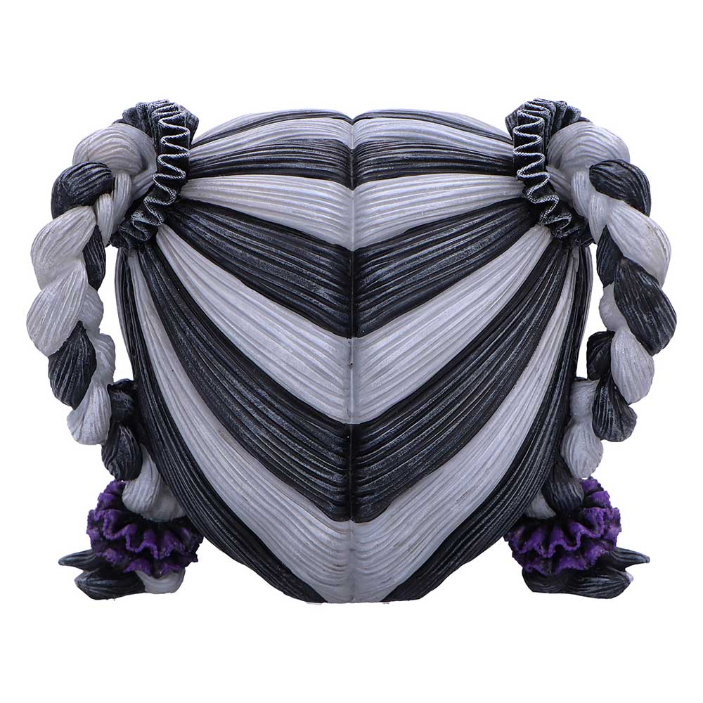 Drop Dead Gorgeous skull figurine back view