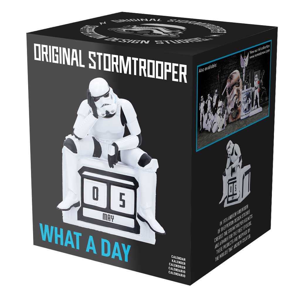 Star Wars calendar in branded gift box packaging