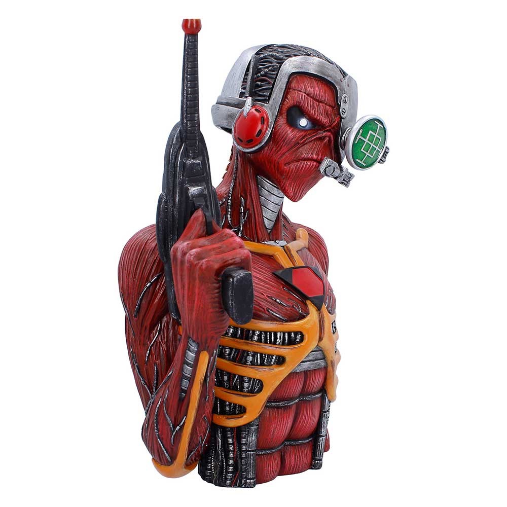 Official Iron Maiden cyborg mascot resin bust