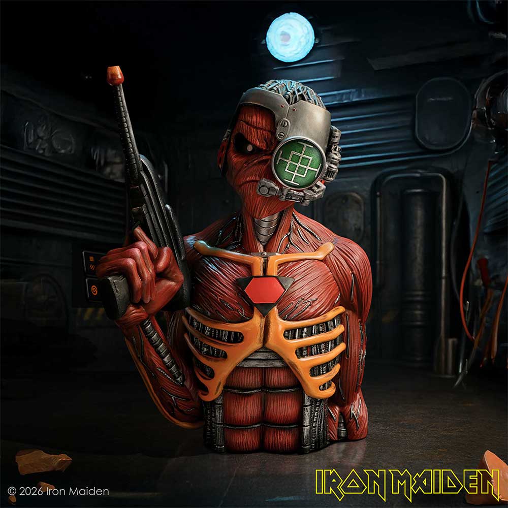 Iron Maiden Somewhere In Time Eddie statue