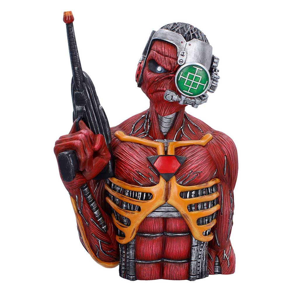 Iron Maiden Eddie bust cyborg collectible
