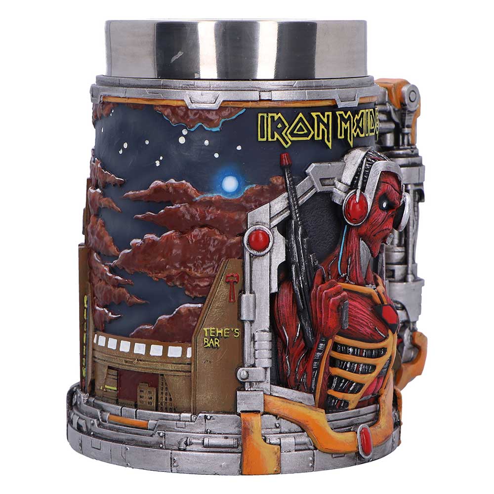 Iron Maiden Eddie futuristic tankard
