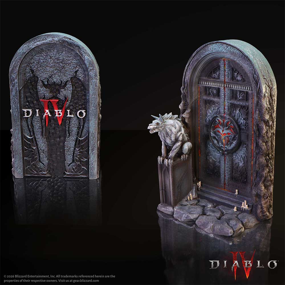 Hand-painted Diablo IV fantasy display piece