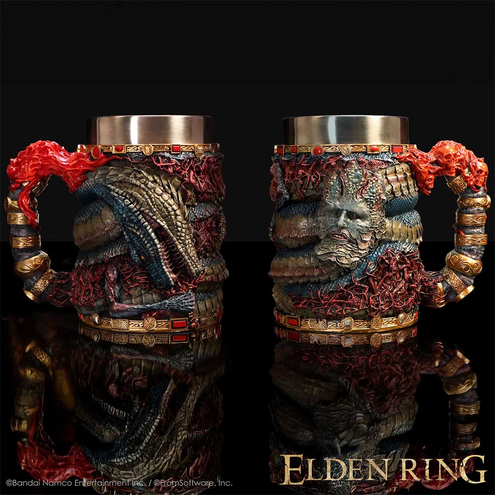 Hand-painted fantasy gaming collectible tankard