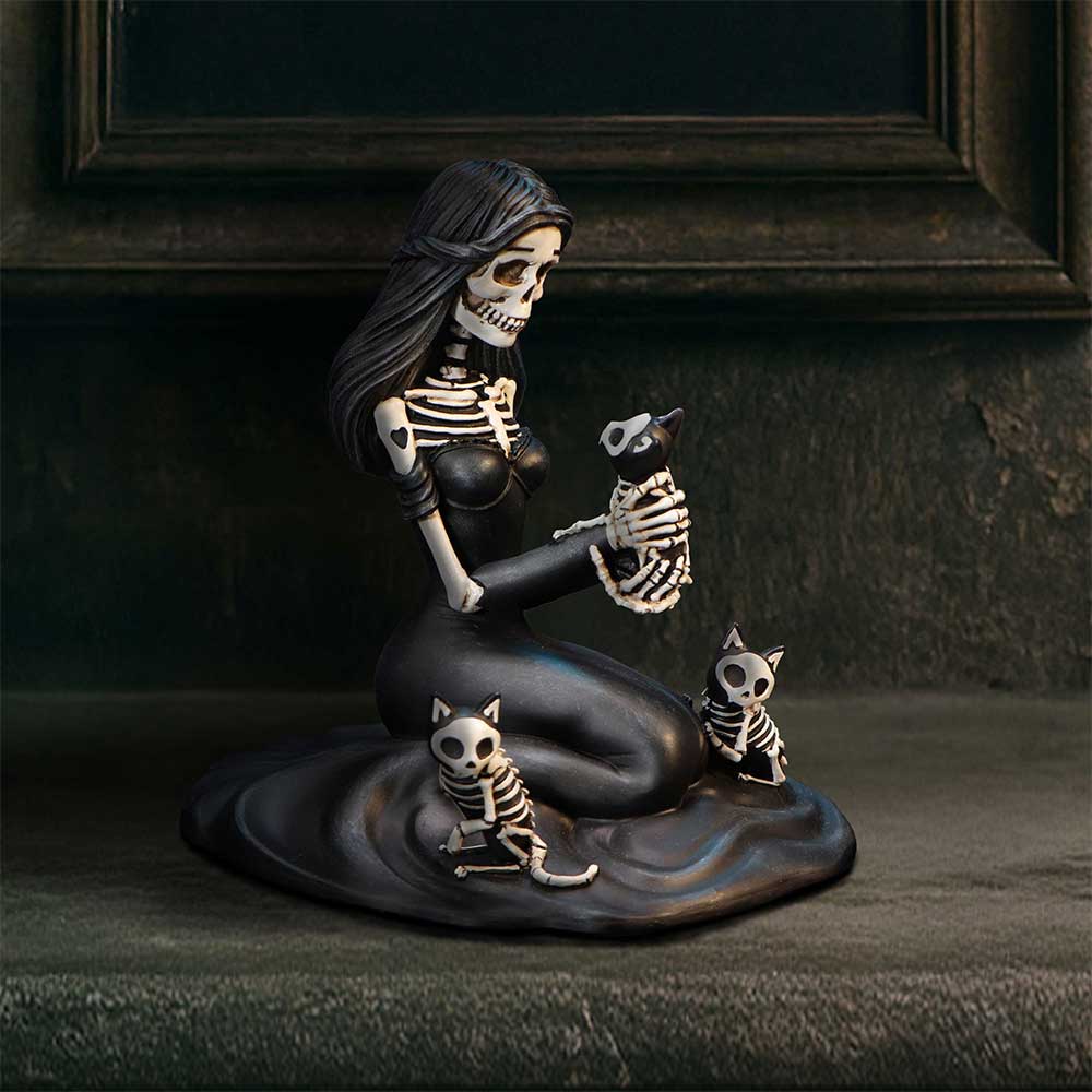 Eternal Affection gothic figurine displayed as alternative home decor
