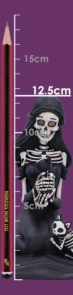 Eternal Love skeleton figurine size reference image