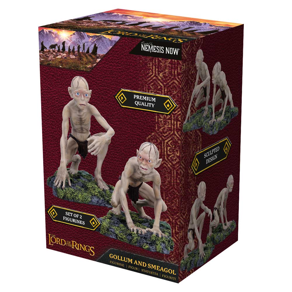 Lord of the Rings figurine set in themed box
