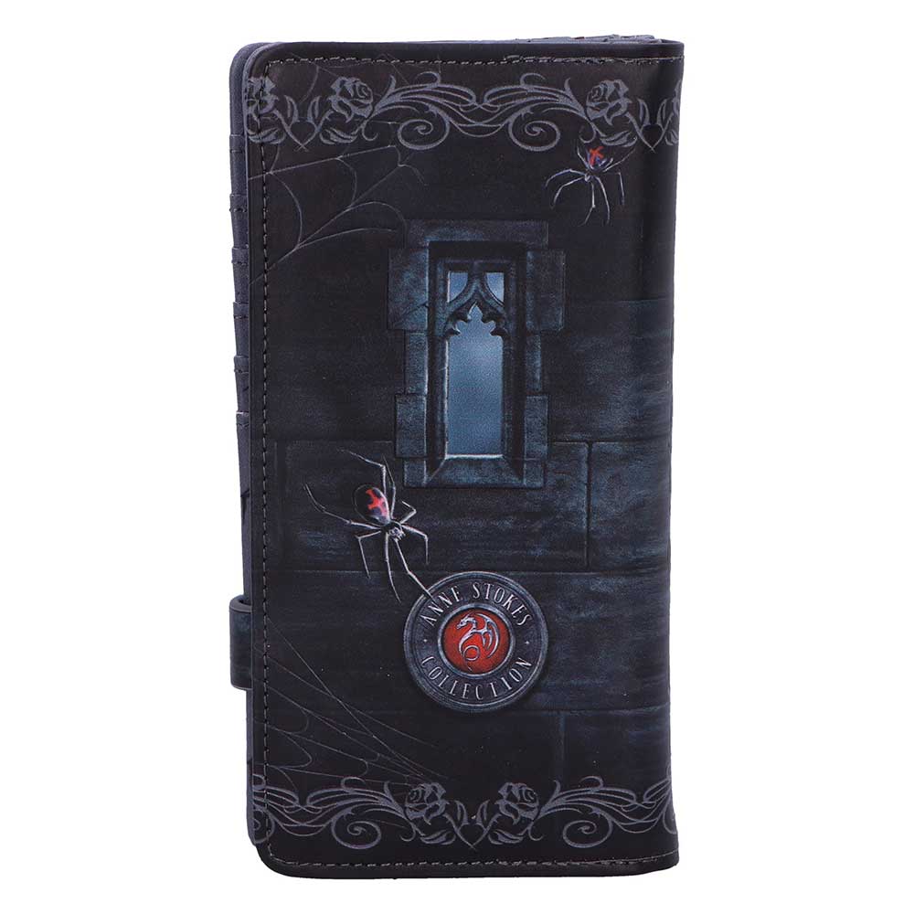 Gothic spider themed purse fantasy artwork