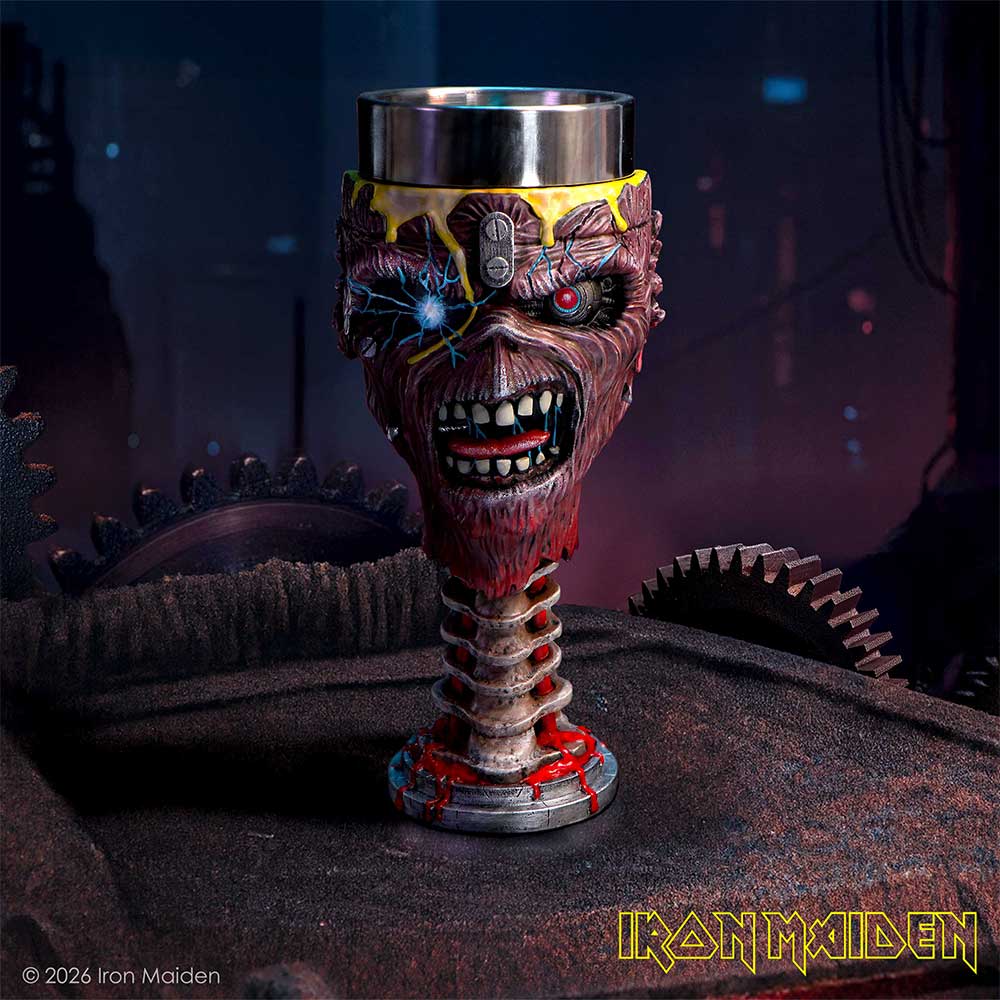 Iron Maiden Can I Play With Madness goblet collectible