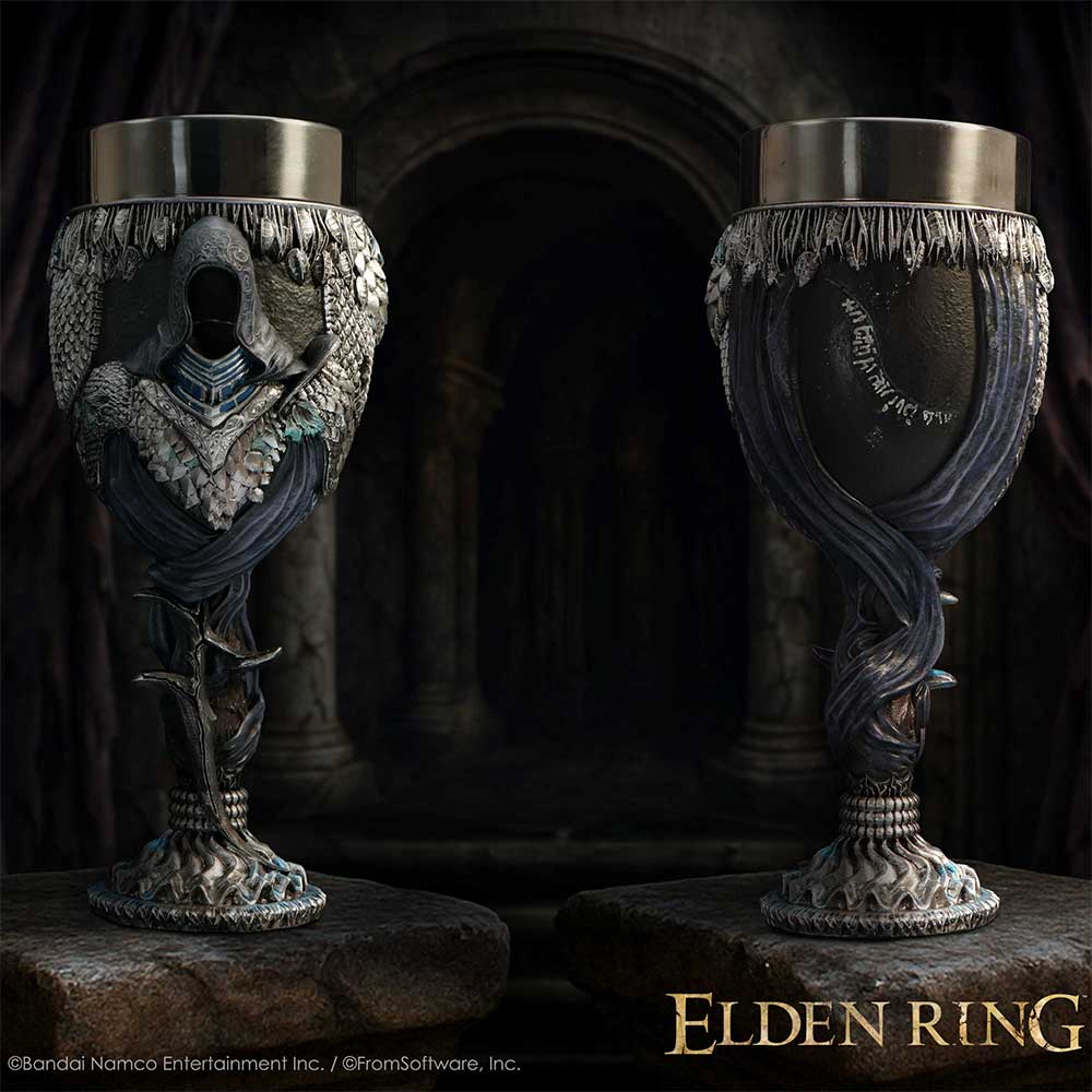 Hand-finished fantasy gaming collectible goblet
