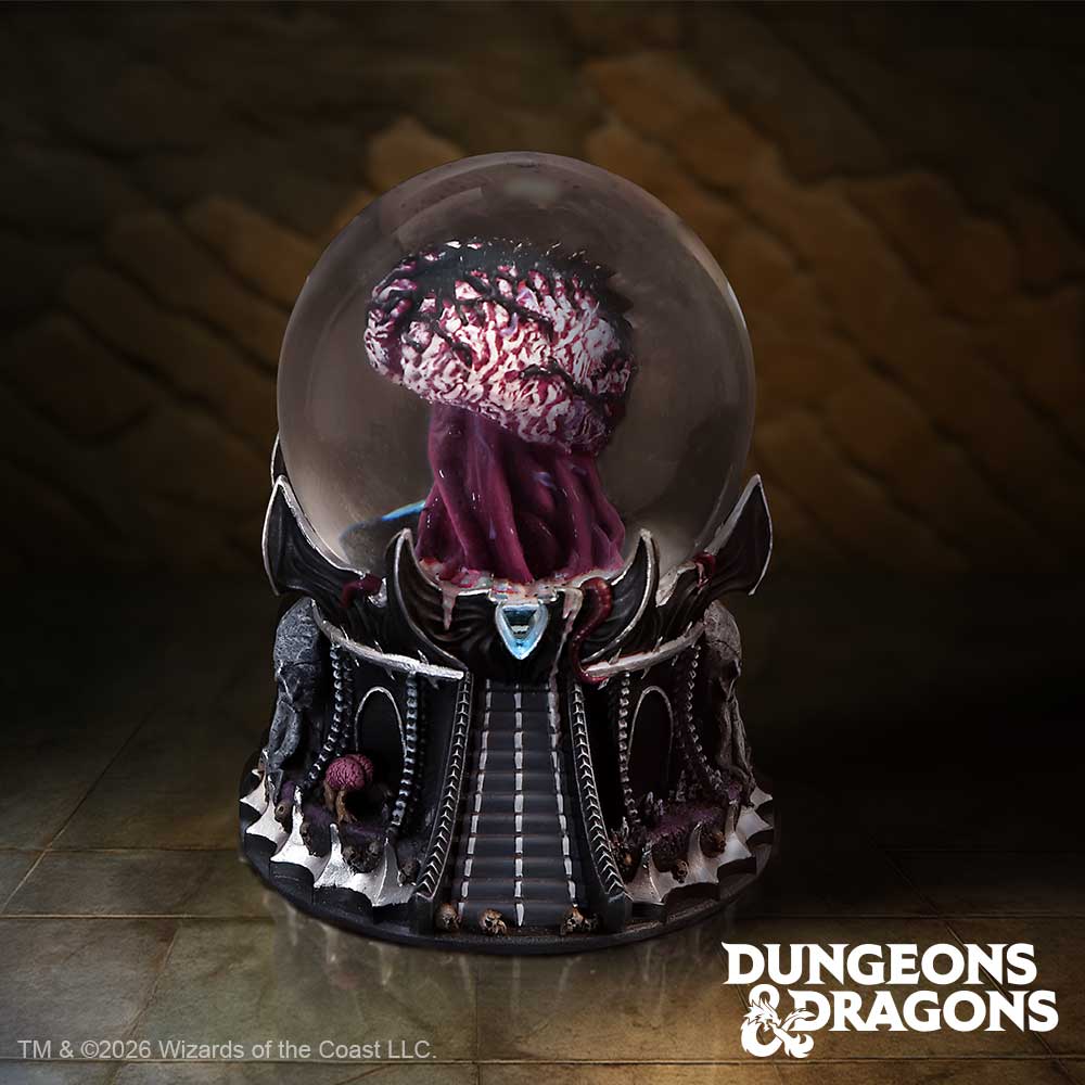 Dungeons & Dragons Elder Brain snow globe