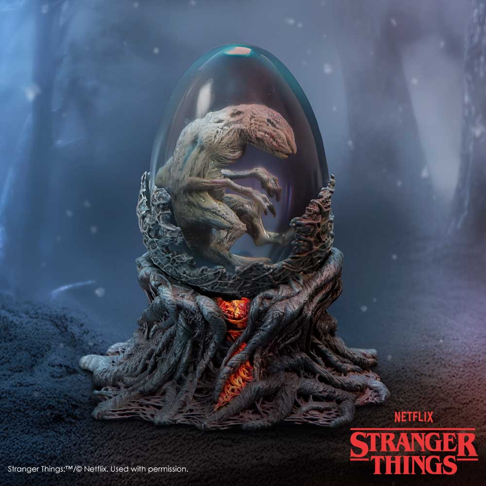 Demodog box displayed as horror themed home decor