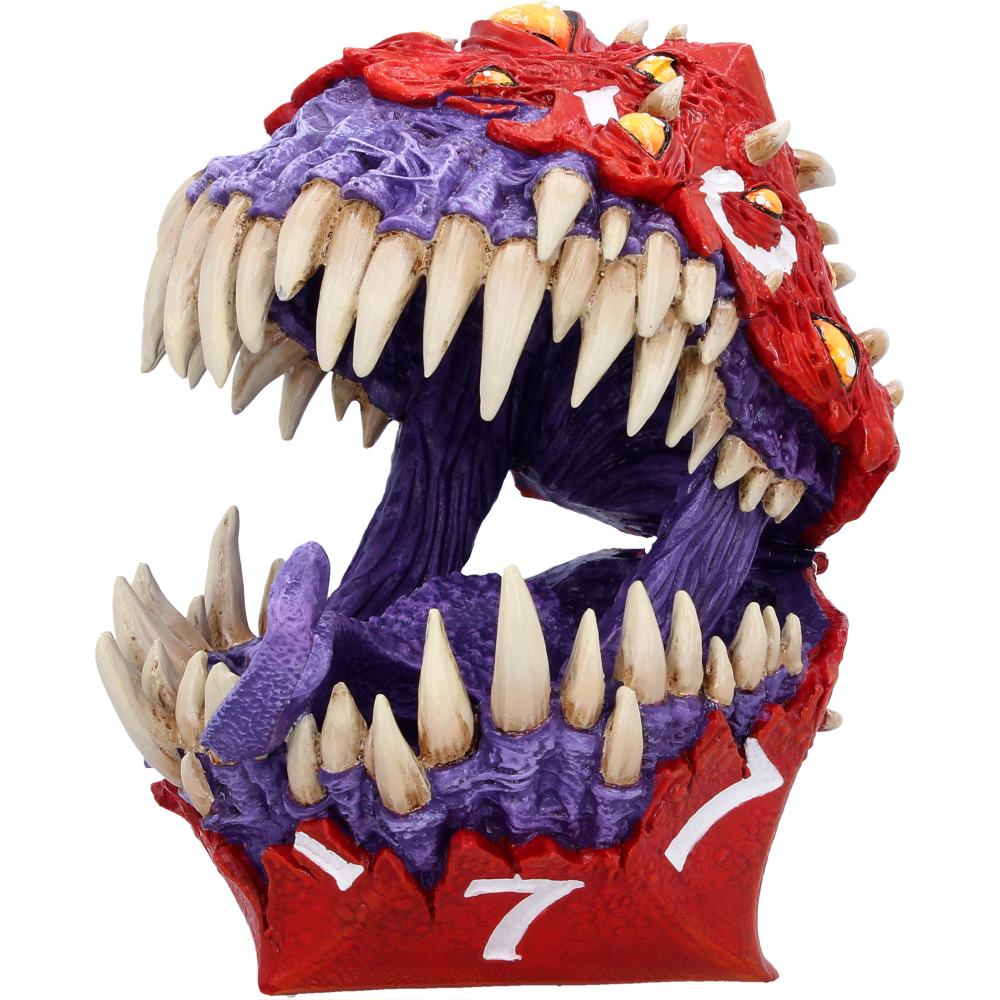Close-up of mimic face and fang detail
