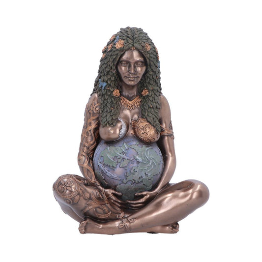 Mother Earth Art Figurine 16.8cm Bronze Small