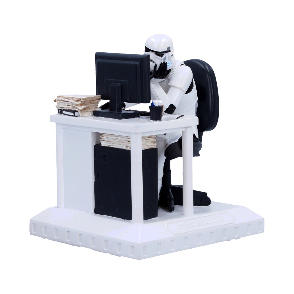 Hand-painted Stormtrooper office desk figurine