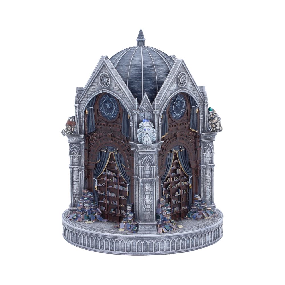 Fantasy collector’s box side view showing sculpted design