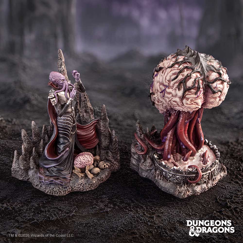 Officially licensed D&D tabletop horror collectible