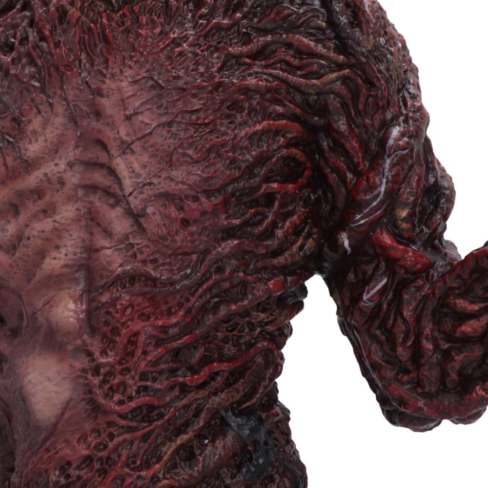 Close-up of the vine-like Upside Down tendrils covering Vecna's grotesque skin.
