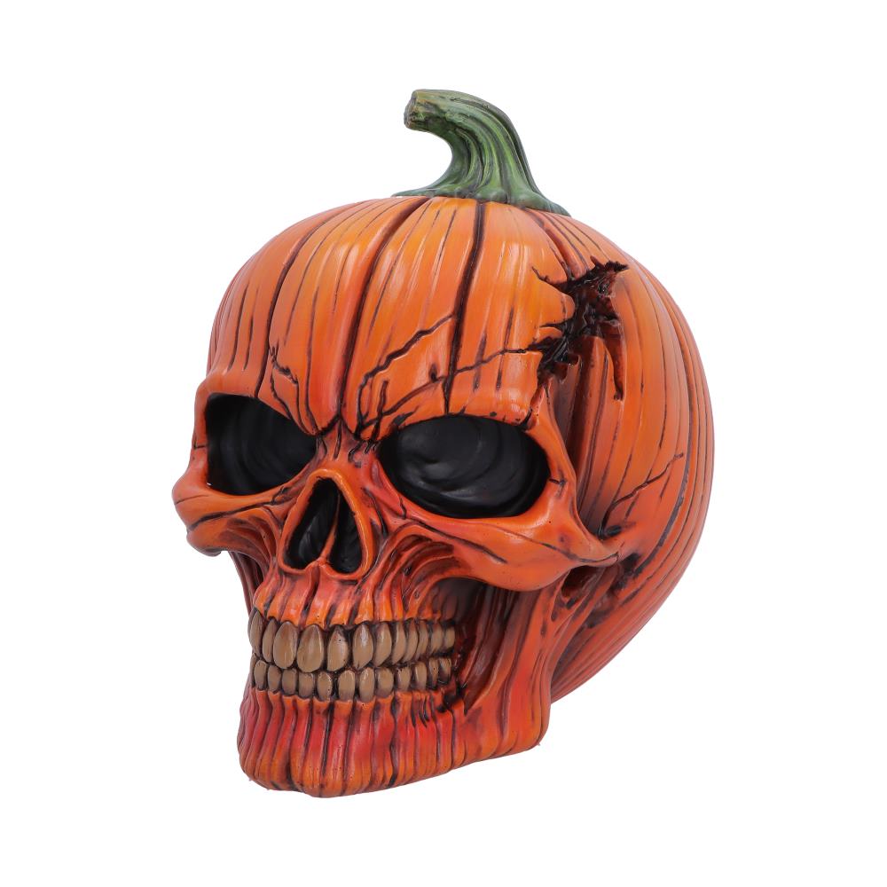 Halloween pumpkin skull ornament gothic home décor