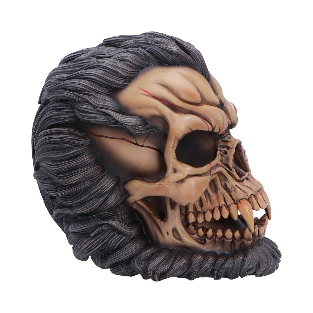 Werewolf skull ornament by Nemesis Now