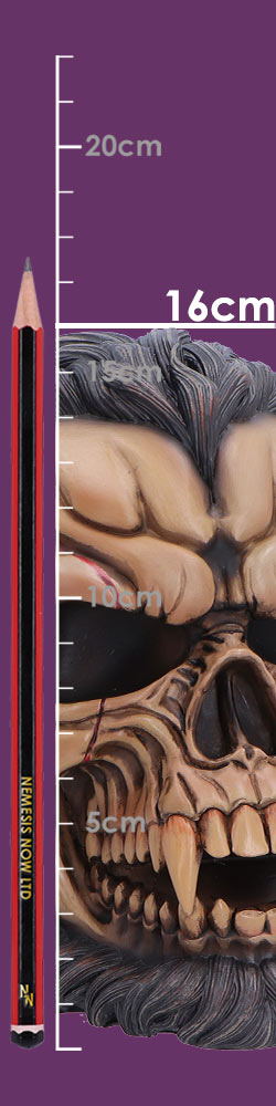 Nemesis Now Beast of the Moon Skull full size detail