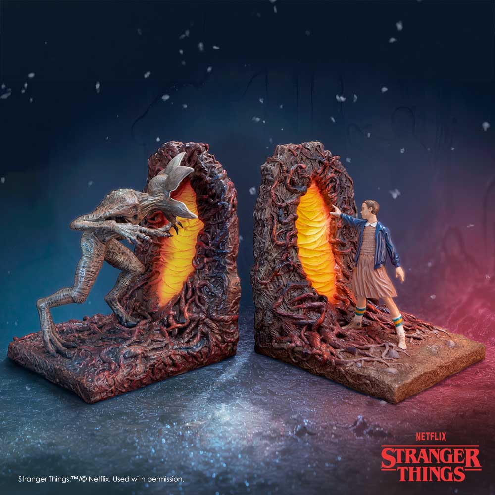 Stranger Things horror bookends with Upside Down vines